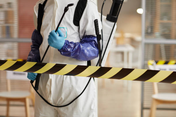 Professional Blood Cleanup technician working in Johnsonburg, PA